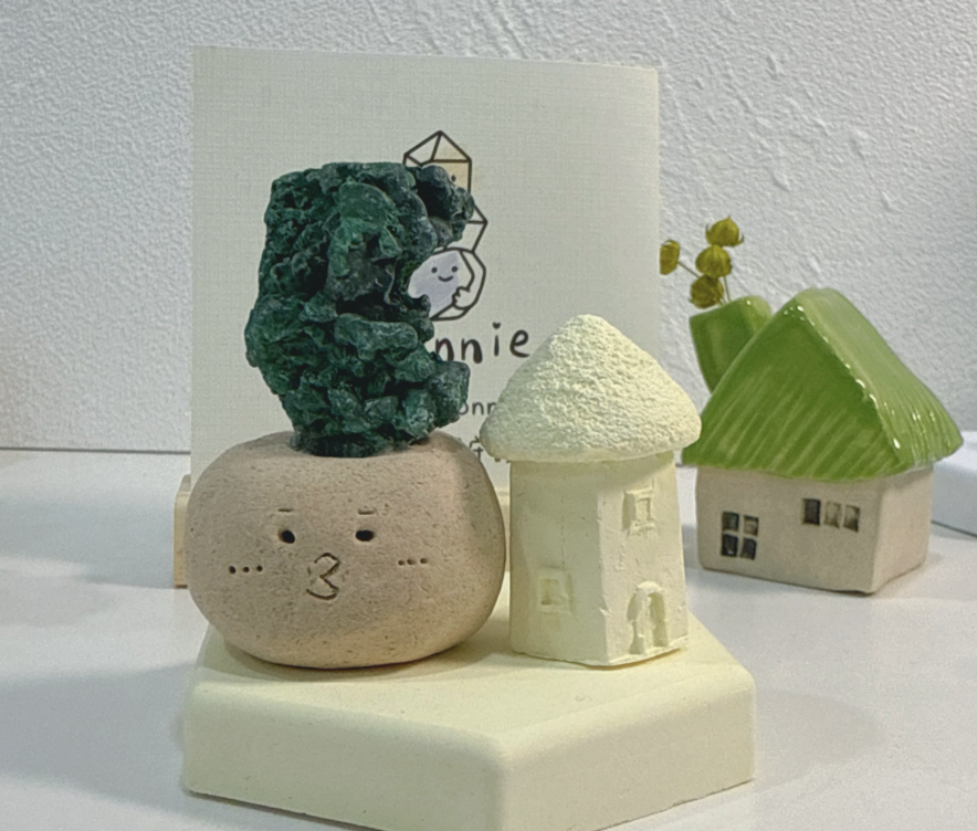 孔雀石 石頭泥 5.5cm 孔雀石 石頭泥