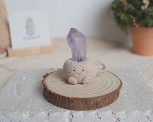紫水晶 |紫水晶 石頭泥|