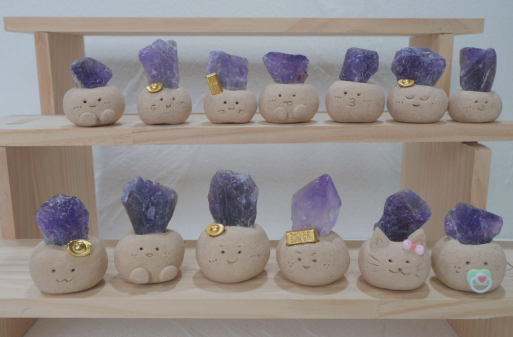 紫水晶 |紫水晶 石頭泥|