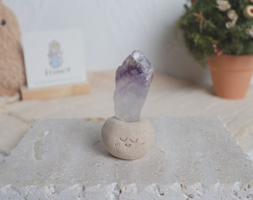 紫水晶 |紫水晶 石頭泥|