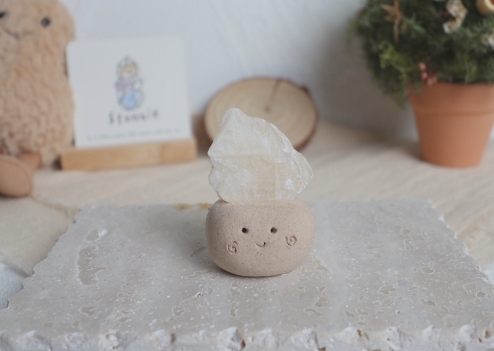 黃方解石 石頭泥 黃方解石 石頭泥