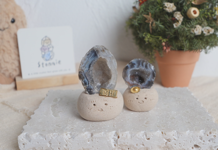 瑪瑙水晶砂糖蛋 石頭泥 巴西 |瑪瑙水晶砂糖蛋 石頭泥|