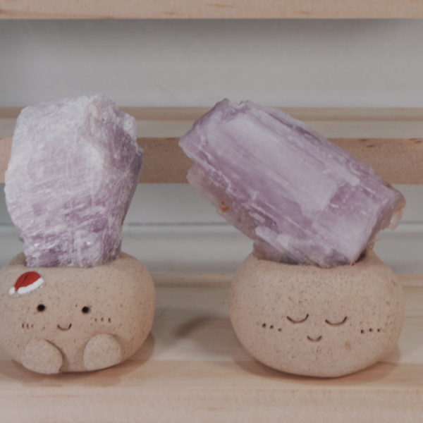 ｜紫鋰輝  石頭泥｜