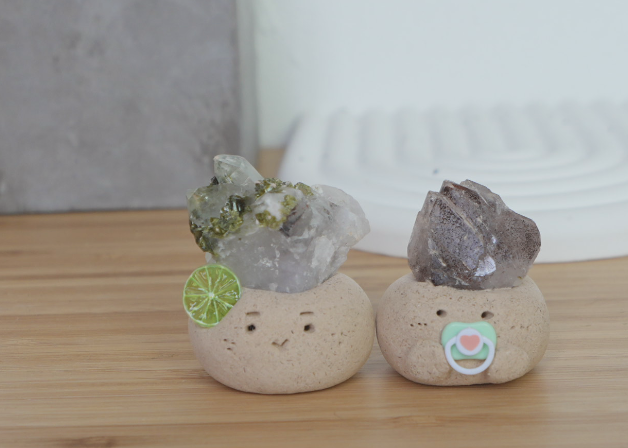 花園水晶 |花園水晶 石頭泥|