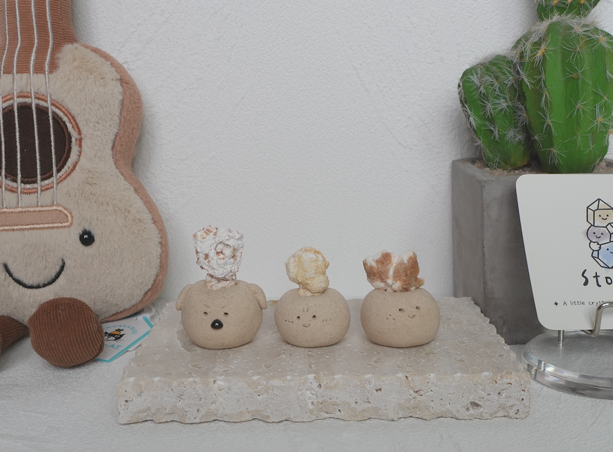 貴州 氟鋁石膏 貴州 |氟鋁石膏 (爆米花🍿) 石頭泥