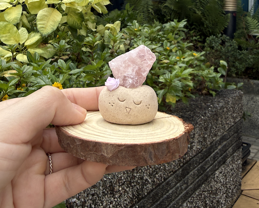 粉水晶 |粉水晶 石頭泥|