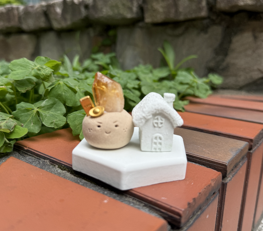 ｜黃水晶 石頭泥｜