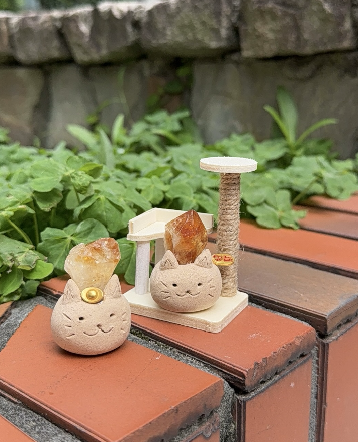 ｜黃水晶 石頭泥｜