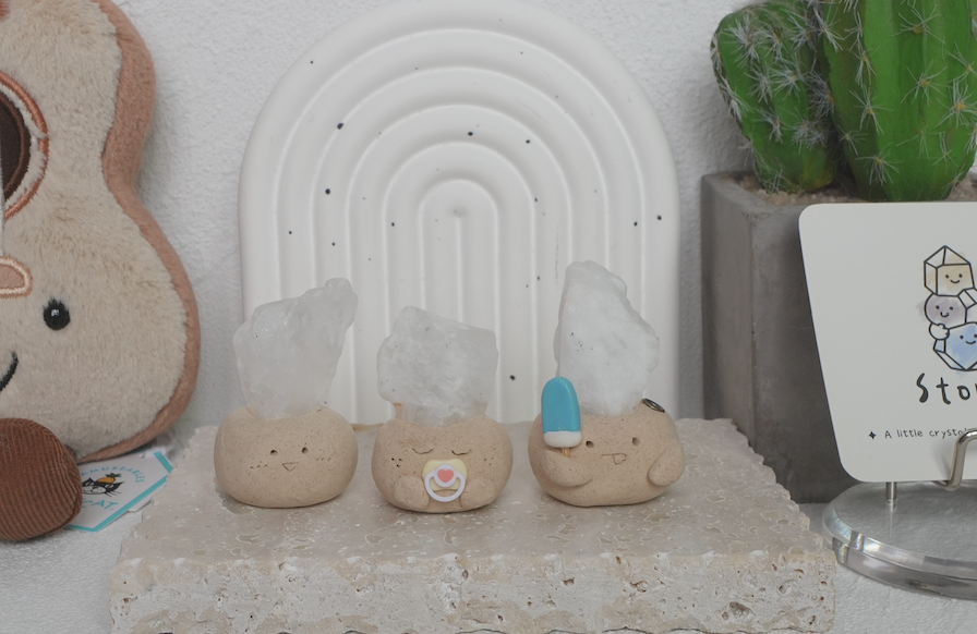 ｜月光石 石頭泥 🌙｜ 內有線香款