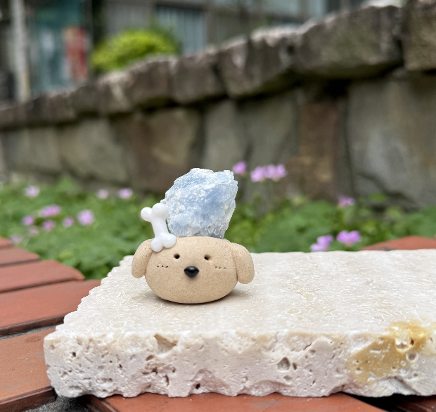 藍方解石 藍方解石 石頭泥