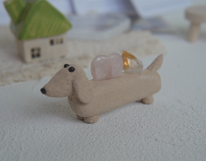 dooooog 🦴｜ 黃水晶 石頭泥 ｜