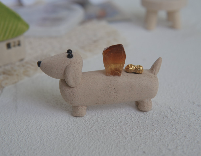 dooooog 🦴｜ 黃水晶 石頭泥 ｜