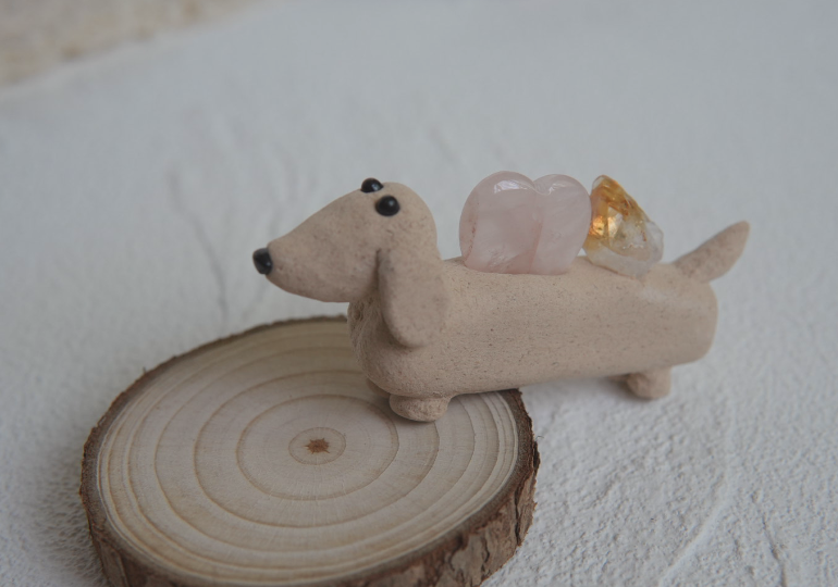 dooooog 🦴｜ 黃水晶 石頭泥 ｜