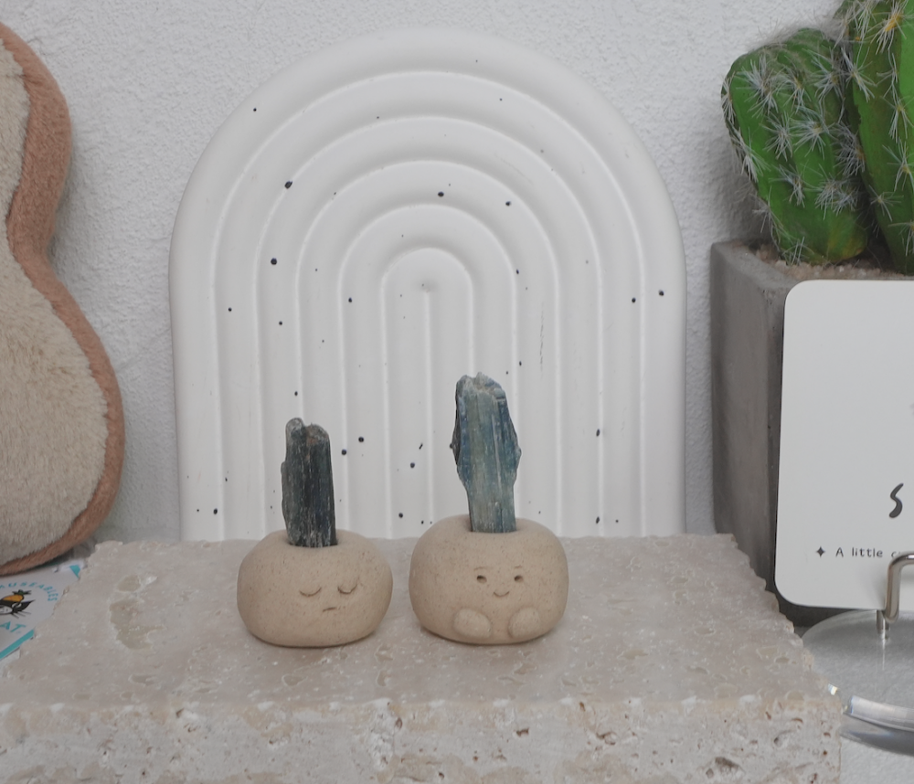 尼泊爾 藍晶石 尼泊爾|藍晶石 石頭泥|