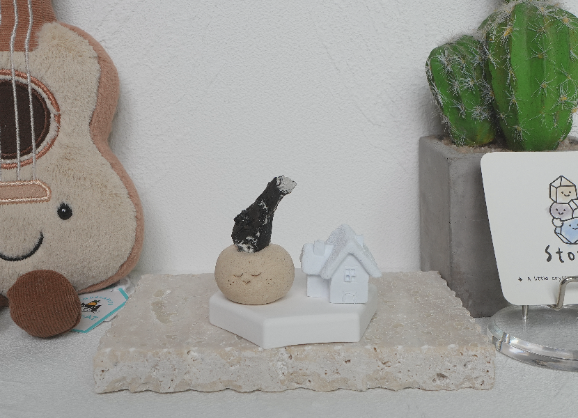 黑碧璽長石 |黑碧璽長石 石頭泥|