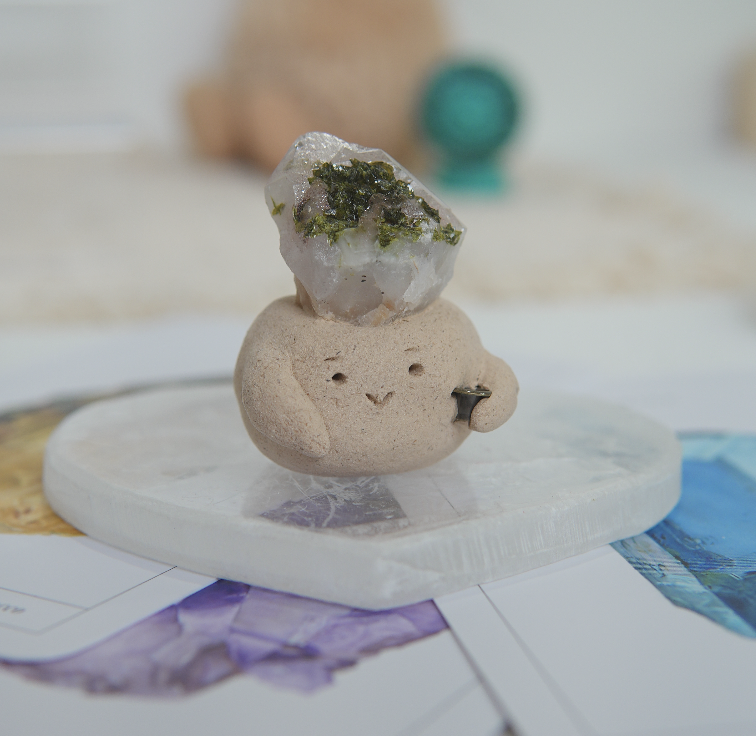 ｜花園水晶 石頭泥｜內有線香款