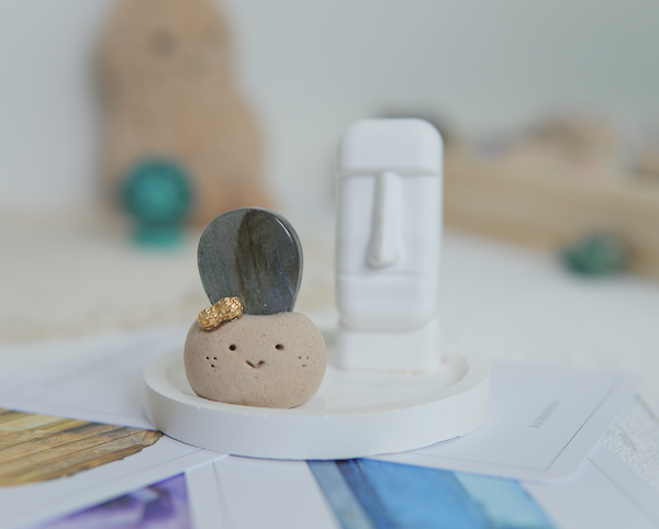 ｜拉長石  石頭泥｜