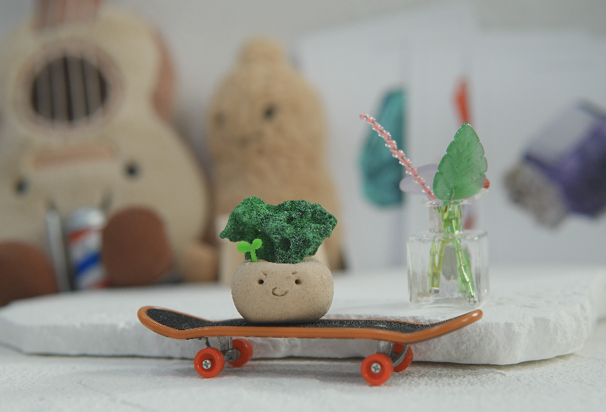 ｜孔雀石 石頭泥｜