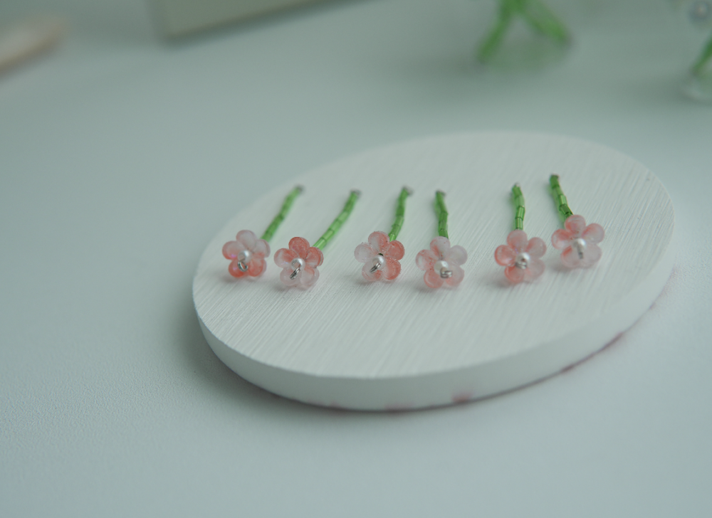 暈染 琉璃小梅花