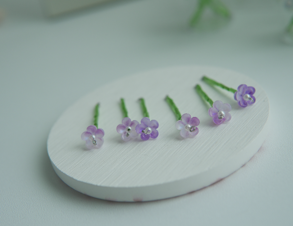暈染 琉璃小梅花