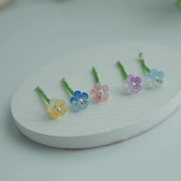 暈染 琉璃小梅花