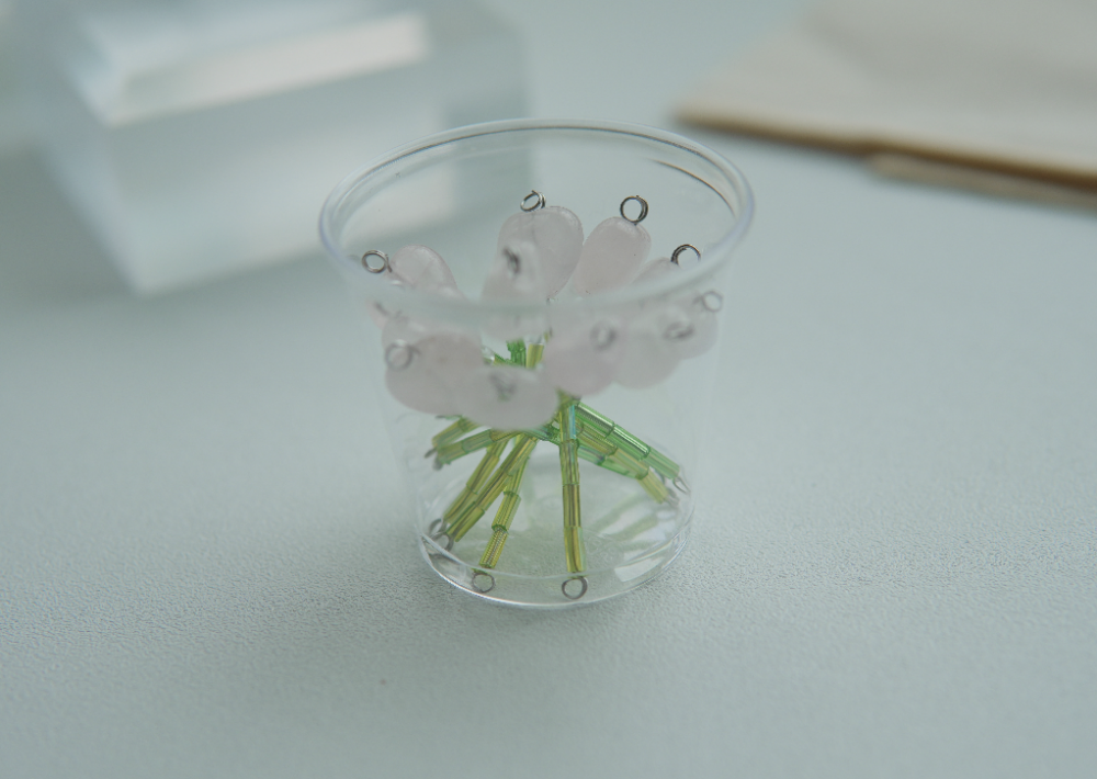 小花_粉水晶_愛心 天然礦石小花| 粉水晶 愛心 🩷