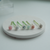 捷克玻璃珠｜鈴蘭小花花