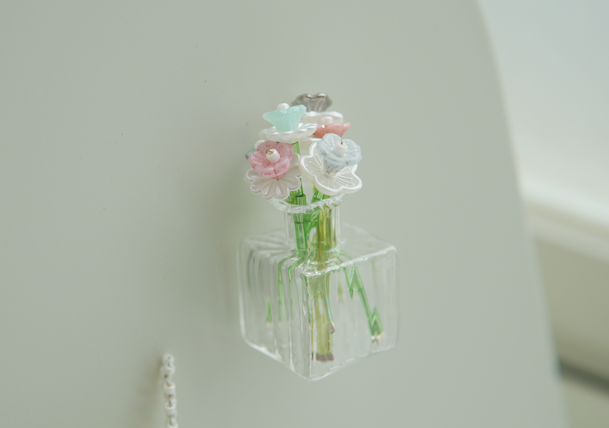 捷克玻璃珠｜鈴蘭小花花