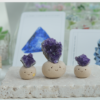 ｜紫水晶片  石頭泥｜