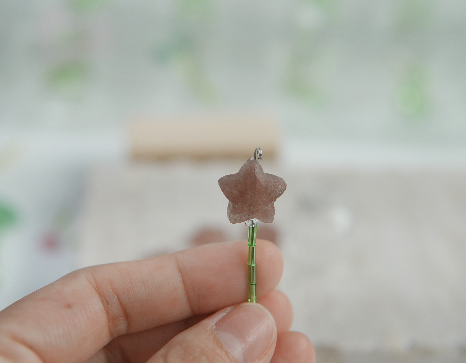草妹晶星星 天然礦石星星| 草莓晶 星星 🍓⭐