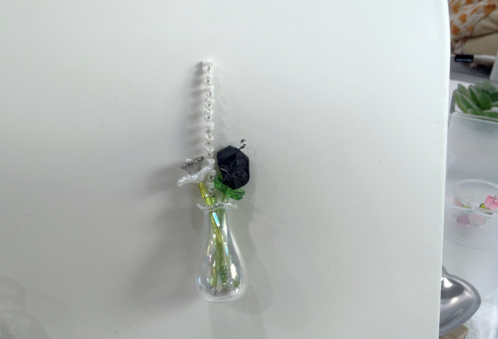 黑碧璽 原礦小花 沉睡黑曜|黑碧璽原礦小黑花