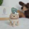 ｜藍綠螢石 石頭泥｜