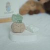 ｜藍綠螢石 石頭泥｜