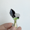 黑瑪瑙 葉子 天然礦石葉子|黑瑪瑙 葉子🍃