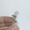 粉晶 玫瑰 天然礦石串珠小花| 粉晶 玫瑰花
