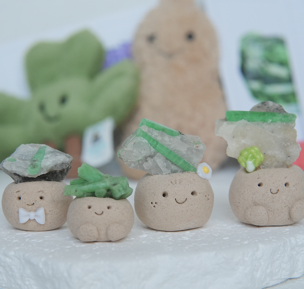 ｜祖母綠 石頭泥｜🌿
